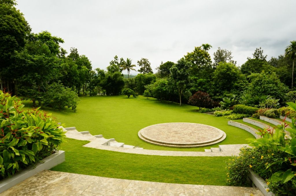 Ashirvadh Nature Resort Open Air Amphitheatre Grounds